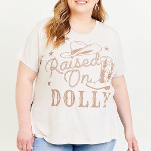 ARULA | “Raised On Dolly” Graphic T-Shirt | Size A | Vintage Country Music Tee